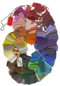 Color palette of beads